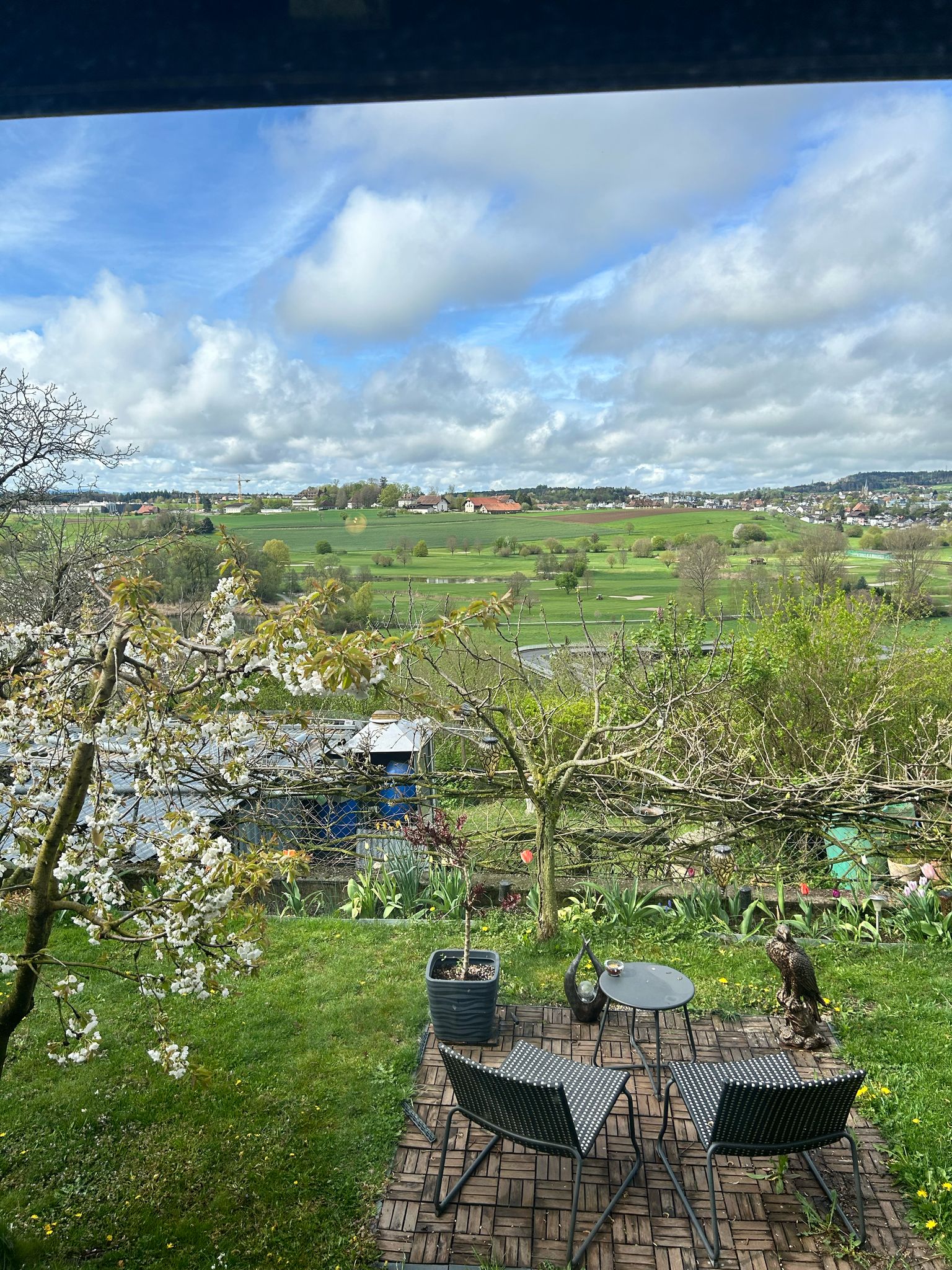Aussicht von der Praxis